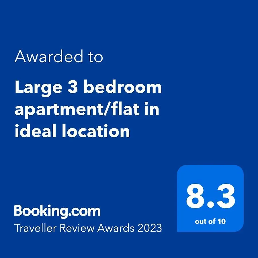 Large 3 Bedroom Apartment/Flat In Ideal Location Edinburgh